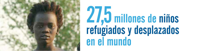 27,5 millones de refugiados en el mundo